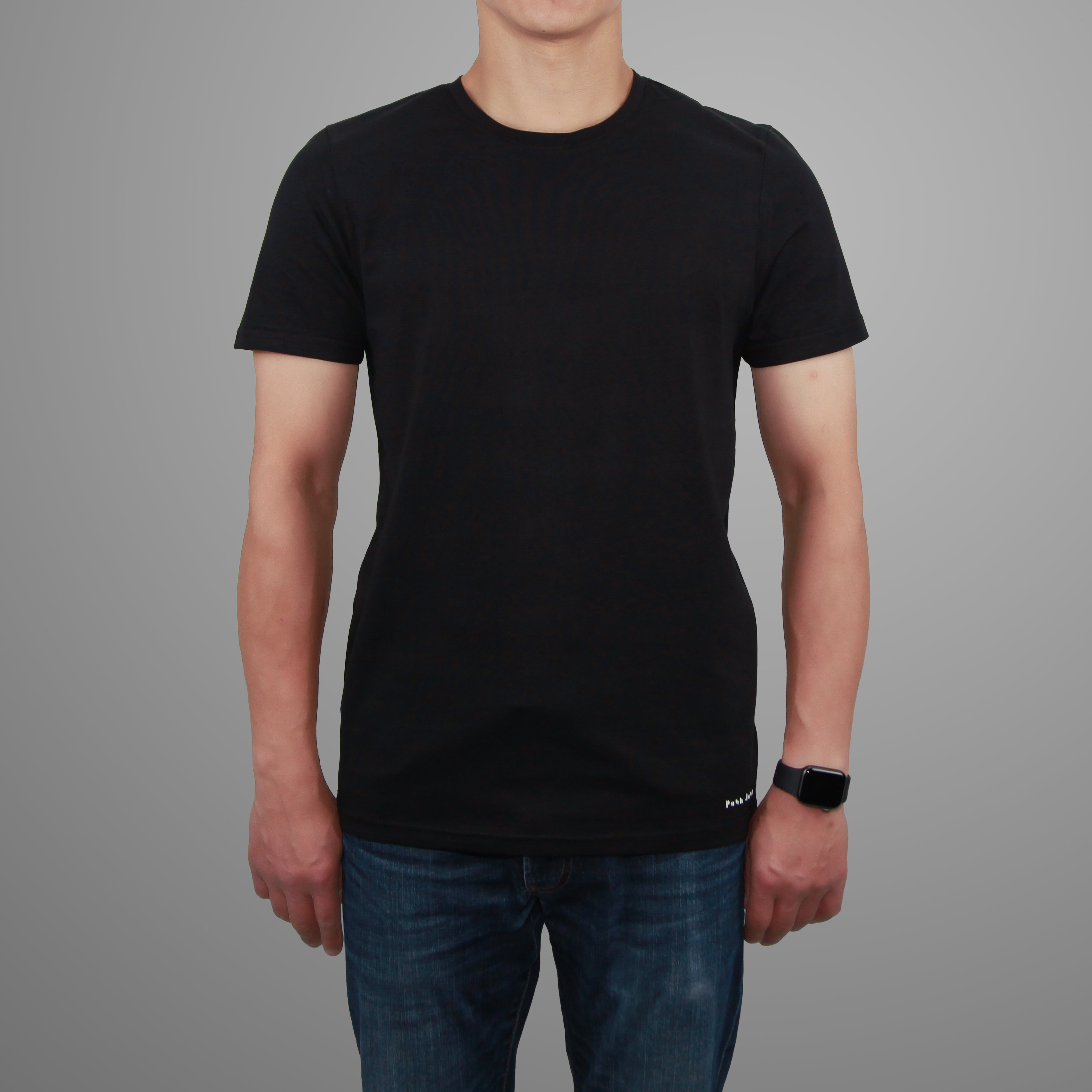 Black T-Shirt - Men