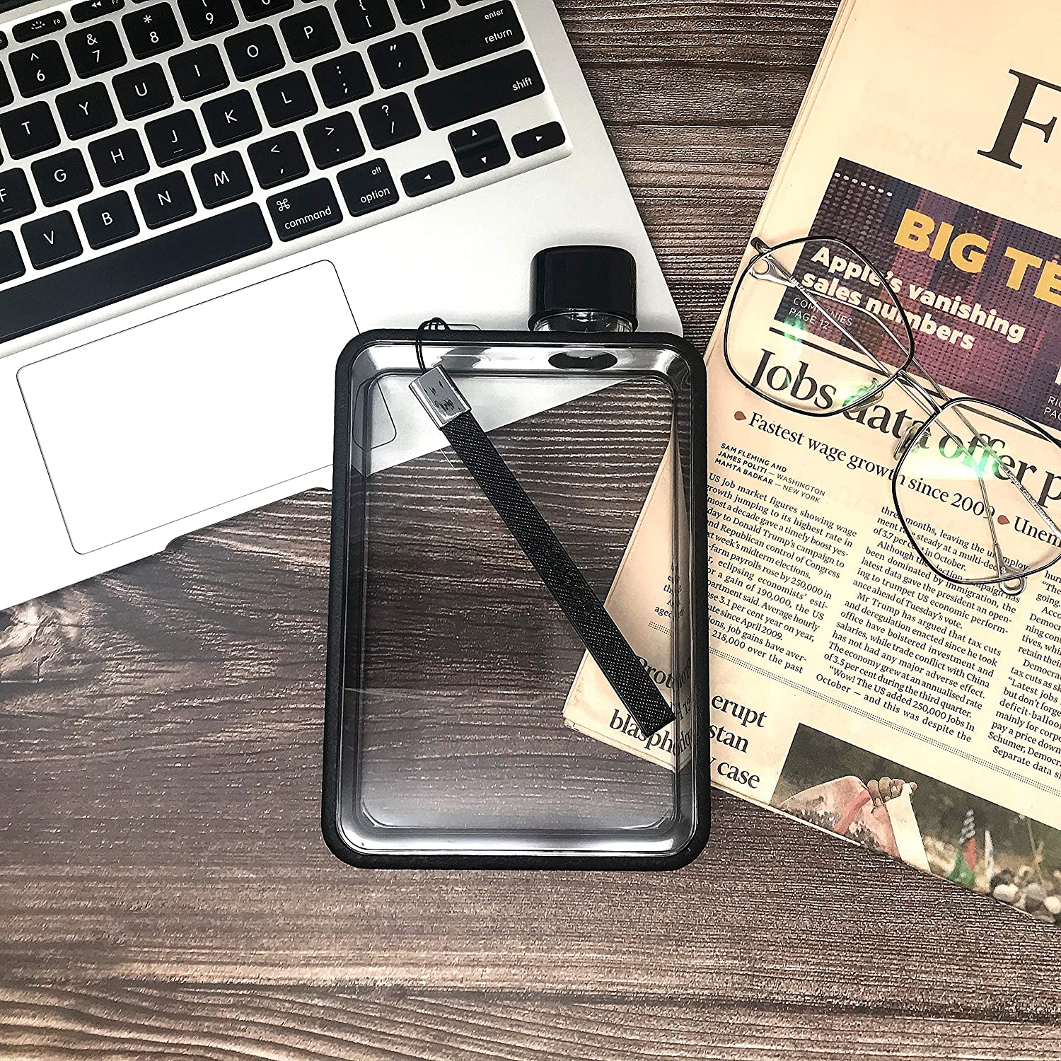 Flat Water Bottle – by MoChic